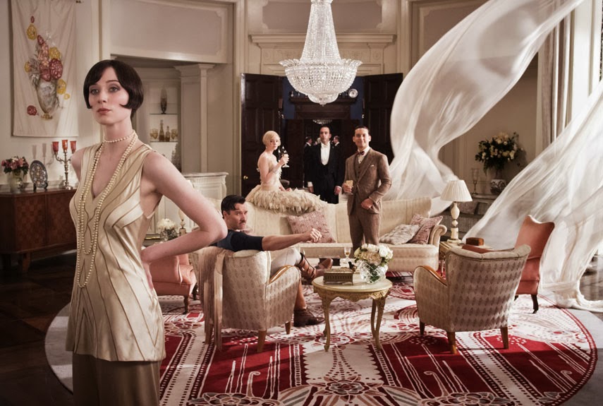 Wielki Gatsby - wnętrza. 