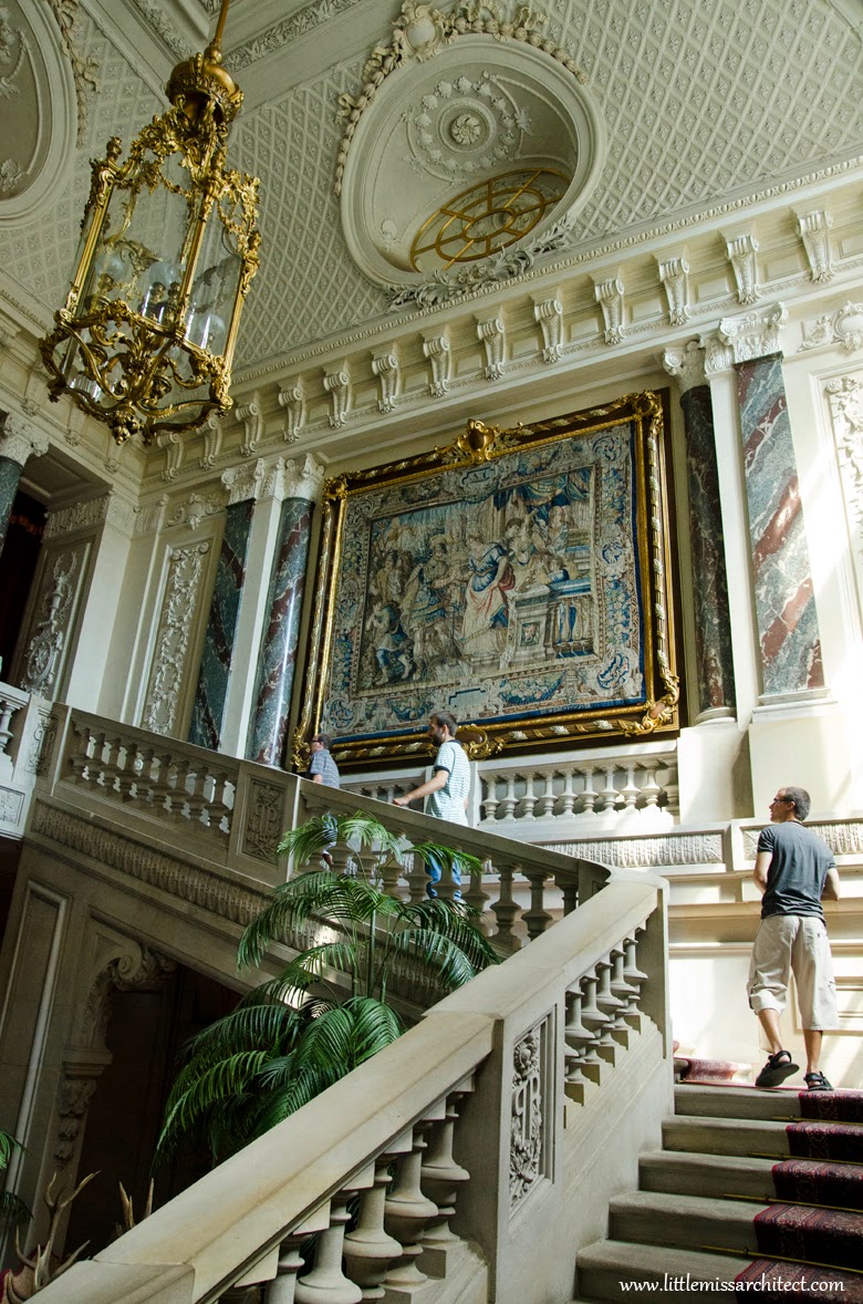 Pałac w Pszczynie, wnętrza, neobarkok, wnętrze barokowe, barok