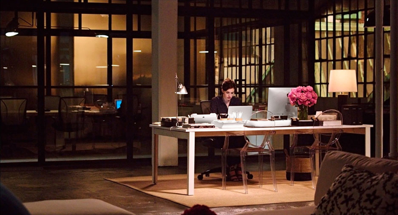 Wnętrza i kuchnia w filmie "Praktykant". Nancy Meyers